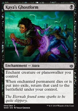 Kaya's Ghostform - War of the Spark (Common) [WAR-94] Hauptbild
