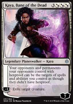 Kaya, Bane of the Dead - War of the Spark (Uncommon) [WAR-231] Imagen principal del producto