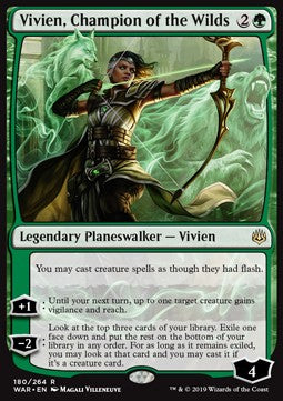 Vivien, Champion of the Wilds - War of the Spark (Rare) [WAR-180] Image principale du produit
