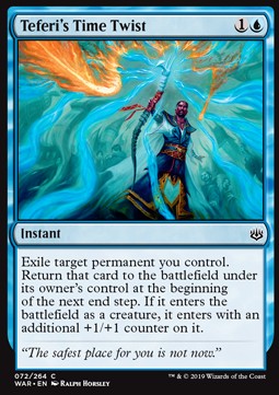 Teferi's Time Twist - War of the Spark (Common) [WAR-72] Hover Image