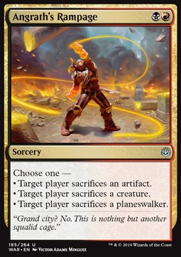 Angrath's Rampage - War of the Spark (Uncommon) [WAR-185]