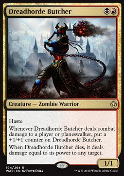 Dreadhorde Butcher - War of the Spark (Rare) [WAR-194] Hover Image