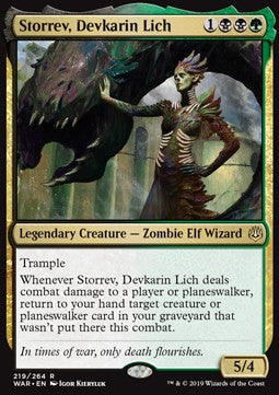 Storrev, Devkarin Lich - War of the Spark (Rare) [WAR-219] Hover Image