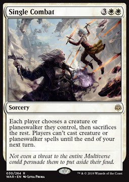 Single Combat - War of the Spark (Rare) [WAR-30] Main image