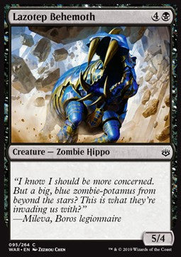 Lazotep Behemoth - War of the Spark (Common) [WAR-95] Main image