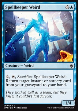 Spellkeeper Weird - War of the Spark (Common) [WAR-69] Main image