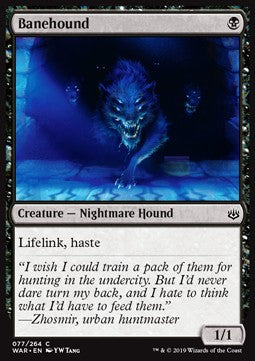 Banehound - War of the Spark (Common) [WAR-77] Hover Image