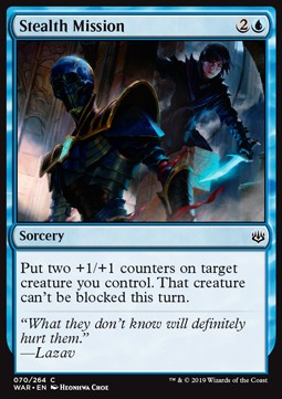 Stealth Mission - War of the Spark (Common) [WAR-70] Hover Image