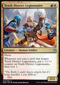 Tenth District Legionnaire - War of the Spark (Uncommon) [WAR-222] Hover Image
