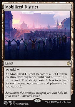 Mobilized District - War of the Spark (Rare) [WAR-249] Hauptbild