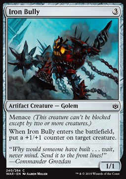 Iron Bully - War of the Spark (Common) [WAR-240] Image principale du produit