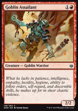Goblin Assailant - War of the Spark (Common) [WAR-128] Imagen principal del producto
