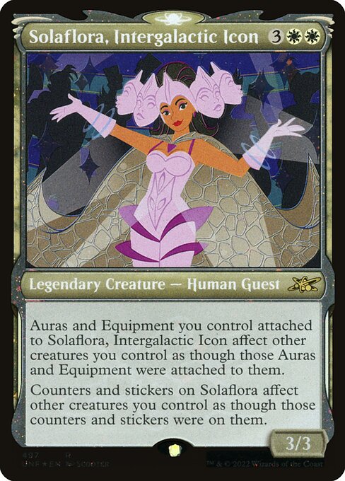 Solaflora, Intergalactic Icon – Unfinity (UNF-497) Magic: The Gathering card | LC-REM-20260804-15339661230412-371aeeb3-9c17-44d9-a191-fde80da1e37e Hoofdafbeelding