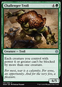 Challenger Troll - War of the Spark (Uncommon) [WAR-157] Hauptbild