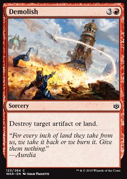 Demolish - War of the Spark (Common) [WAR-123] Hover Image