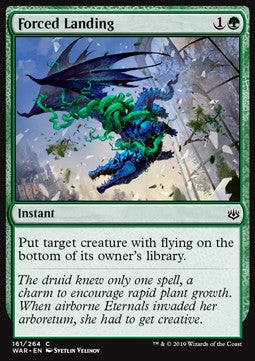 Forced Landing - War of the Spark (Common) [WAR-161] Hover Image