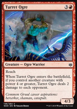 Turret Ogre - War of the Spark (Common) [WAR-148] Hover Image