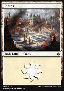 Plains (V.2) - War of the Spark (Land) [WAR-251] Hover Image