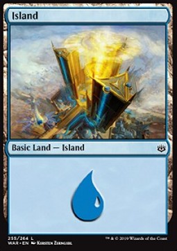 Island (V.3) - War of the Spark (Land) [WAR-255] Hauptbild