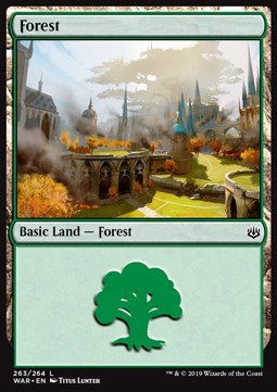Forest (V.2) - War of the Spark (Land) [WAR-263] Hover Image