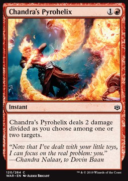 Chandra's Pyrohelix - War of the Spark (Common) [WAR-120] Hover Image