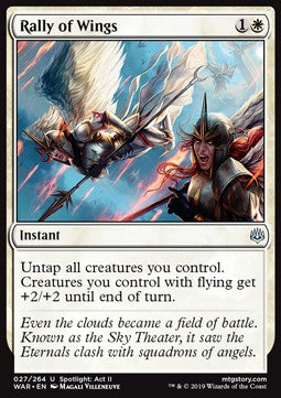 Rally of Wings - War of the Spark (Uncommon) [WAR-27] Hauptbild