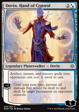 Dovin, Hand of Control - War of the Spark (Uncommon) [WAR-229] Imagen principal del producto
