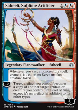 Saheeli, Sublime Artificer - War of the Spark (Uncommon) [WAR-234] Hauptbild