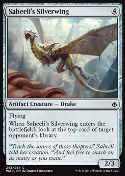 Saheeli's Silverwing - War of the Spark (Common) [WAR-243] Main image