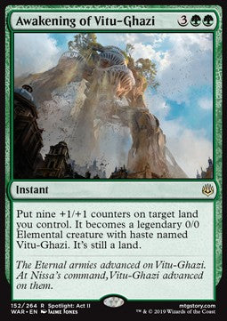 Awakening of Vitu-Ghazi - War of the Spark (Rare) [WAR-152] Main image