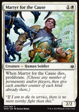 Martyr for the Cause - War of the Spark (Common) [WAR-23] Main image