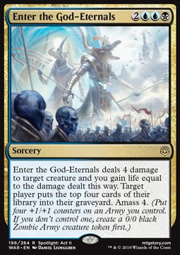 Enter the God-Eternals - War of the Spark (Rare) [WAR-196]