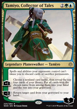 Tamiyo, Collector of Tales - War of the Spark (Rare) [WAR-220] Hauptbild