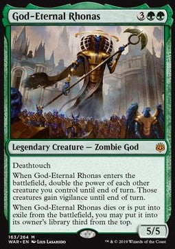 God-Eternal Rhonas - War of the Spark (Mythic) [WAR-163] Main image