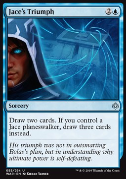 Jace's Triumph - War of the Spark (Uncommon) [WAR-55] Hover Image