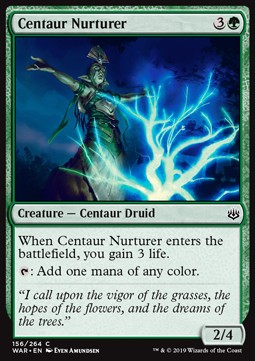 Centaur Nurturer - War of the Spark (Common) [WAR-156] Main image