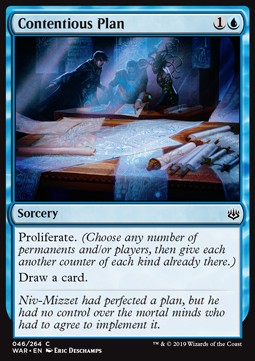 Contentious Plan - War of the Spark (Common) [WAR-46]