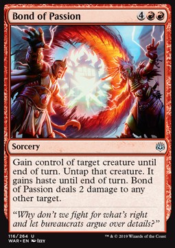 Bond of Passion - War of the Spark (Uncommon) [WAR-116] Hauptbild