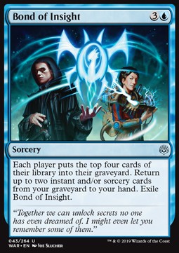 Bond of Insight - War of the Spark (Uncommon) [WAR-43]
