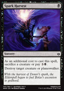 Spark Harvest - War of the Spark (Common) [WAR-105] Hover Image