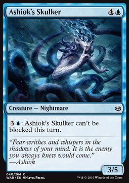 Ashiok's Skulker - War of the Spark (Common) [WAR-40] Hauptbild