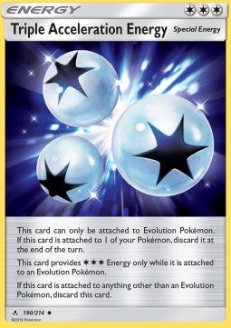 Triple Acceleration Energy - Unbroken Bonds (Uncommon) [UNB-190] Hover Image