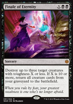 Finale of Eternity - War of the Spark (Mythic) [WAR-91] Main image