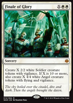 Finale of Glory - War of the Spark (Mythic) [WAR-12] Hover Image