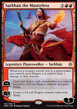 Sarkhan the Masterless - War of the Spark (Rare) [WAR-143] Main image