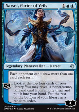 Narset, Parter of Veils - War of the Spark (Uncommon) [WAR-61] Hauptbild