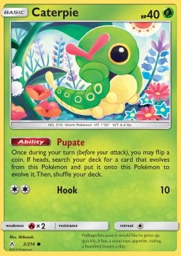 Caterpie - Unbroken Bonds (Common) [UNB-2] Imagen principal del producto