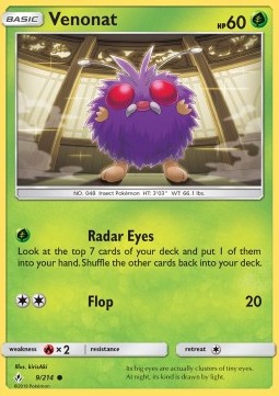 Venonat - Unbroken Bonds (Common) [UNB-9] Hauptbild