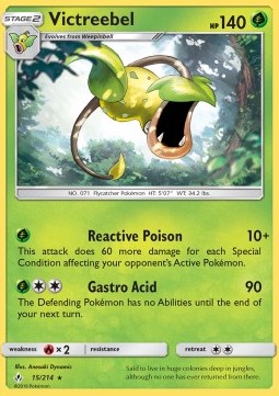 Victreebel - Unbroken Bonds (Rare) [UNB-15] Hover Image