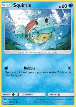 Squirtle - Unbroken Bonds (Common) [UNB-33] Hauptbild